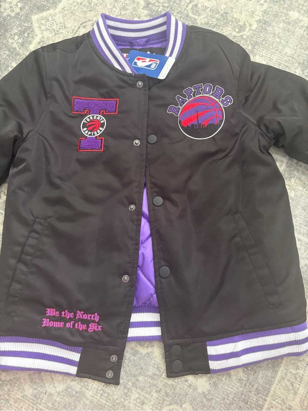 BNWT Toronto Raptors Youth Jacket